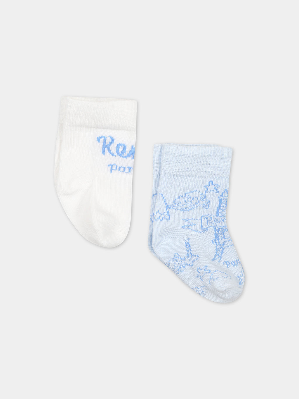 Socks set for baby boy with logo